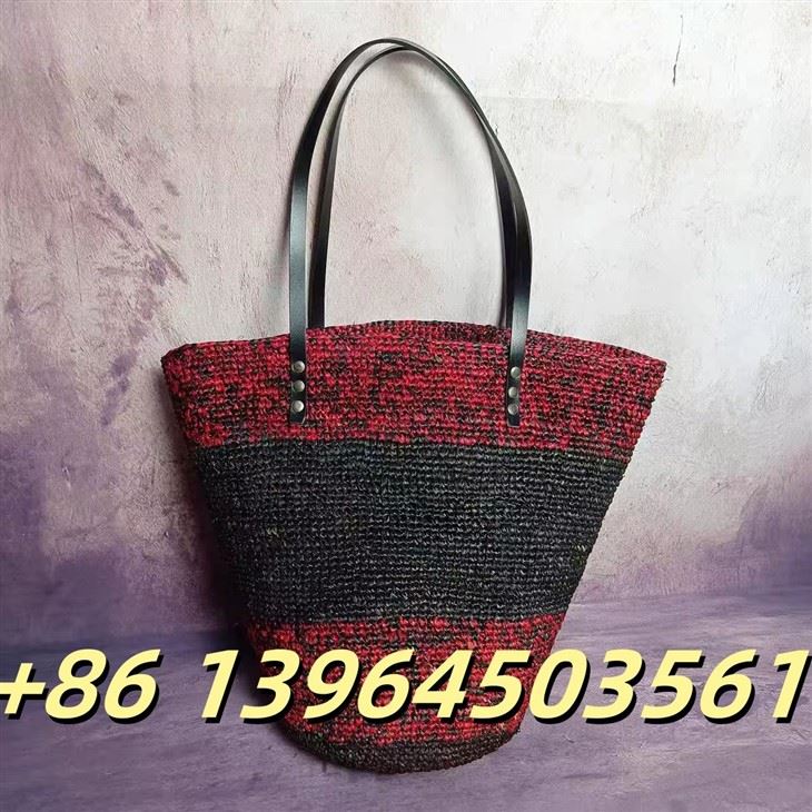 Raffia õlaranna suvekott